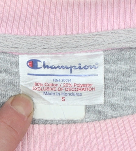 Champion Women's Pink Seaview Beach Pullover Sweatshirt Size S