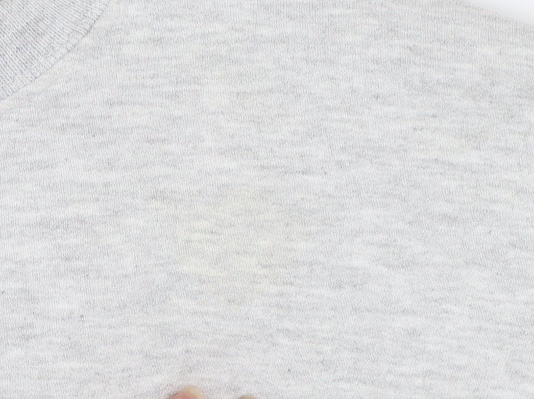 Jerzees Women’s Grey Crew Neck Pullover Sweatshirt Size L