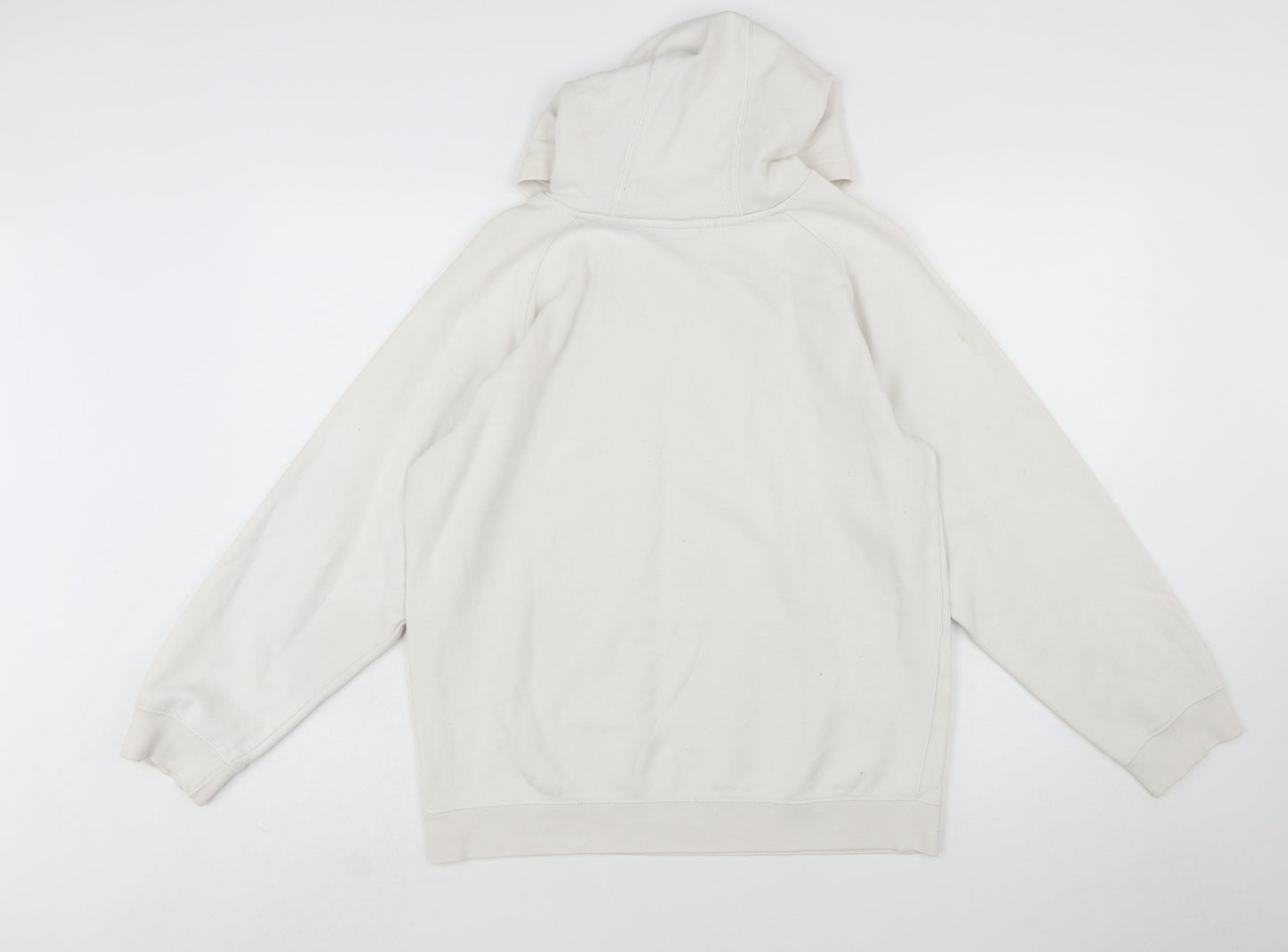 Nike Boys Ivory Pullover Hoodie XL Cotton Blend Casual Sportswear