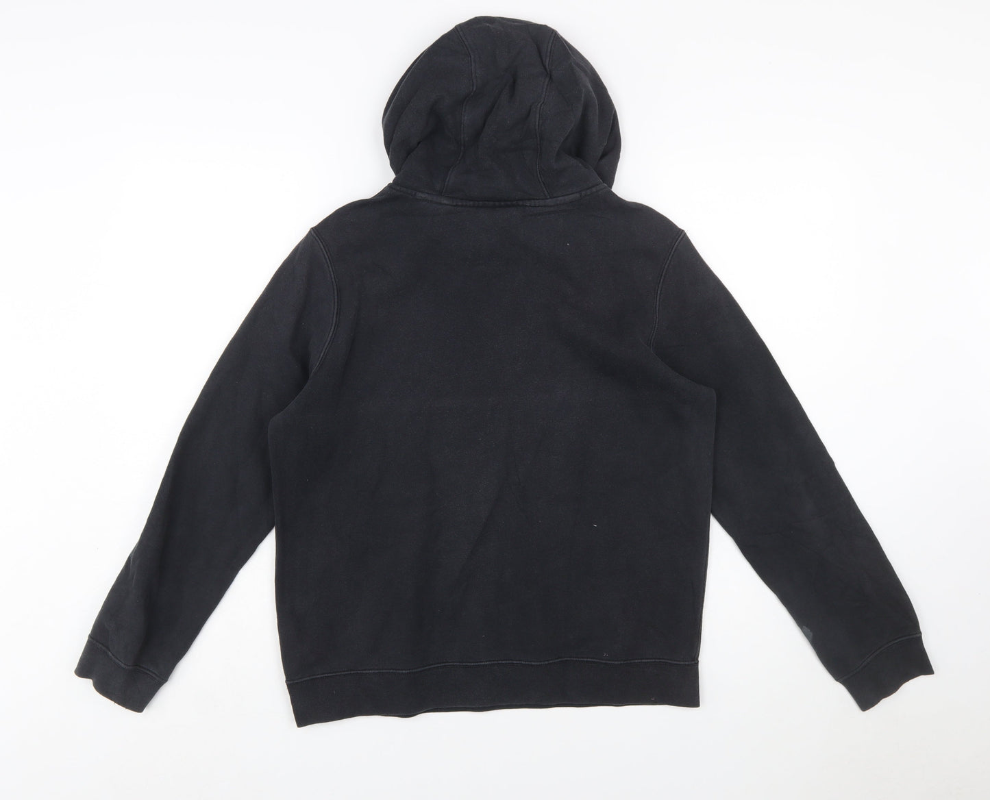 Nike Boys Black XL Pullover Hoodie – Classic Relaxed Fleece Sweatshirt