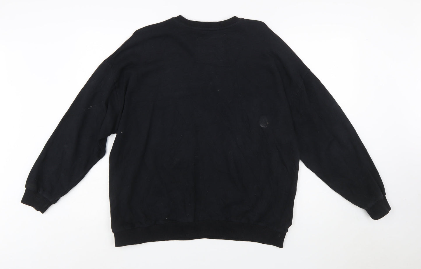Pull & Bear Women Black The Lion King Sweatshirt Size 12 Cotton