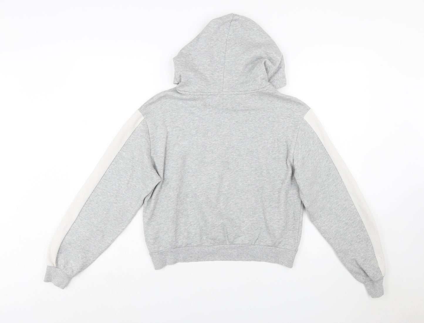 H&M Divided NASA Grey Hoodie Women's Small Cotton Blend