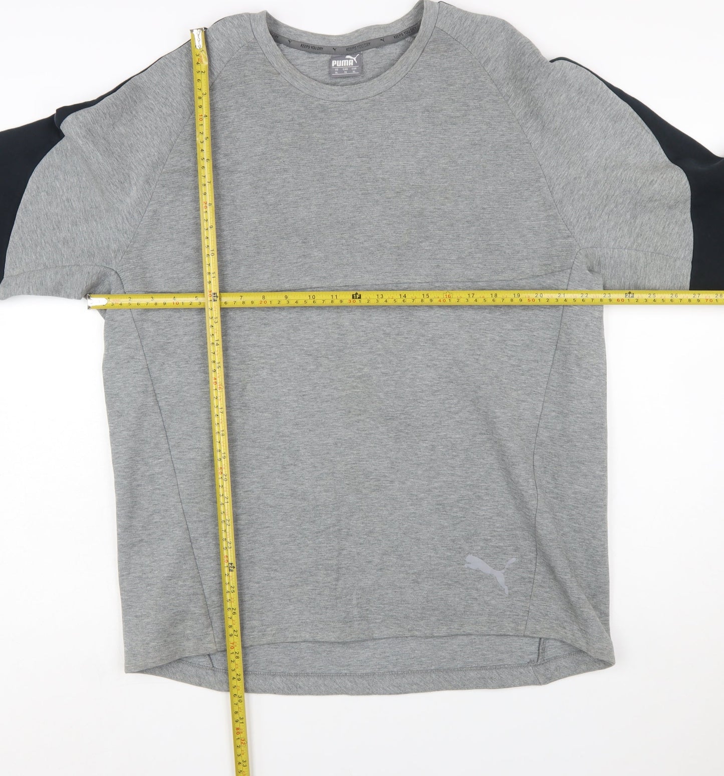 Puma Men's Grey XL Crew Neck Sports Sweatshirt
