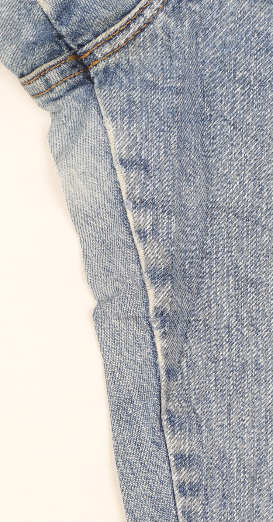 Wrangler Men's Blue Straight Denim Jeans 34x30 Mid Rise