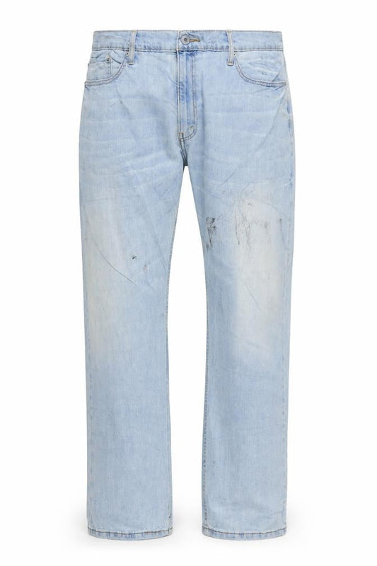 Levi Strauss Men's Blue Slim Straight Denim Jeans 38x30