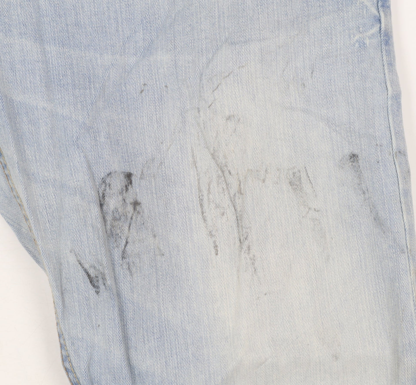 Levi Strauss Men's Blue Slim Straight Denim Jeans 38x30