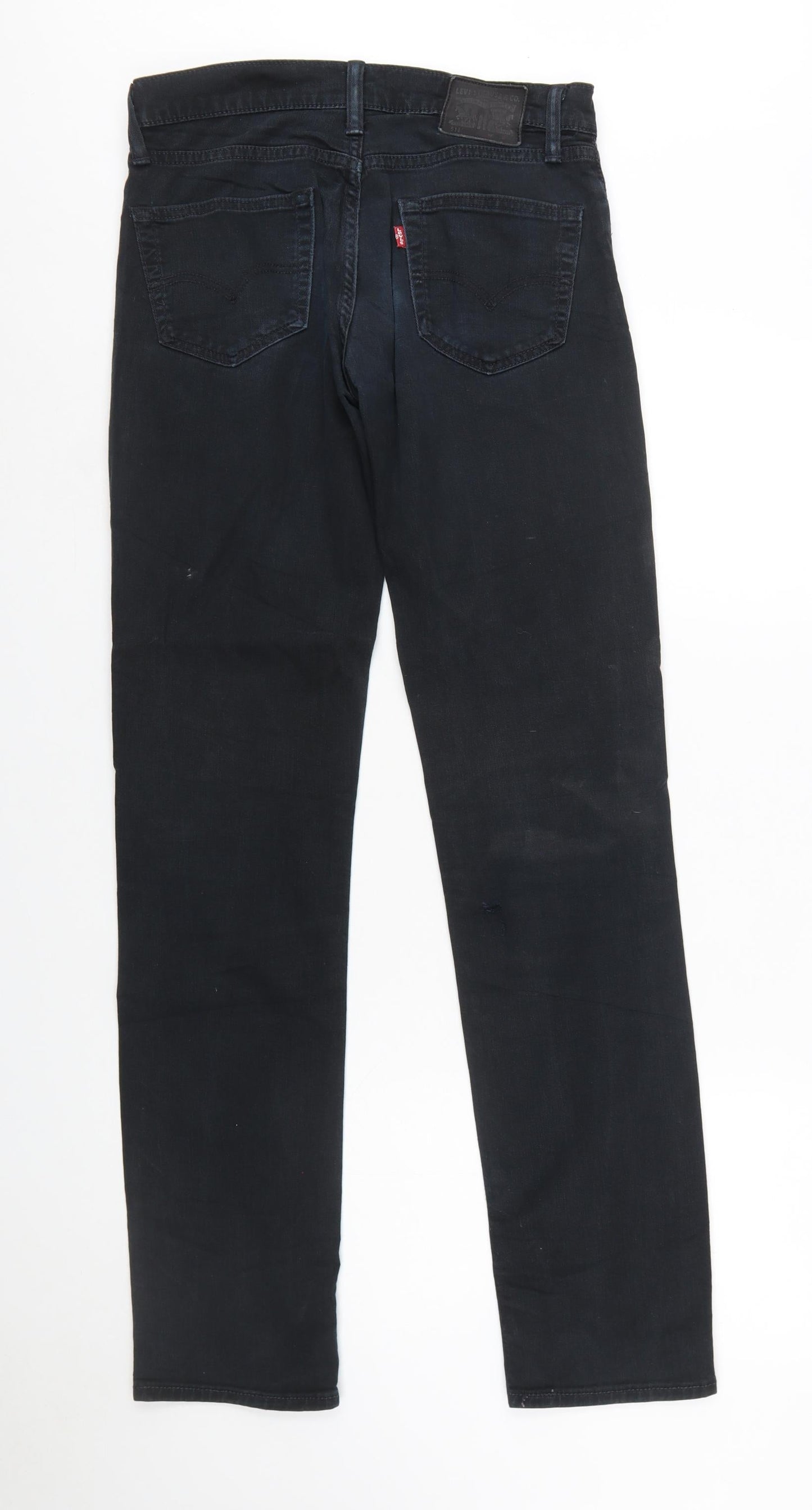 Levi's Men's Black Slim Fit Jeans 32W 32L Cotton Blend Denim