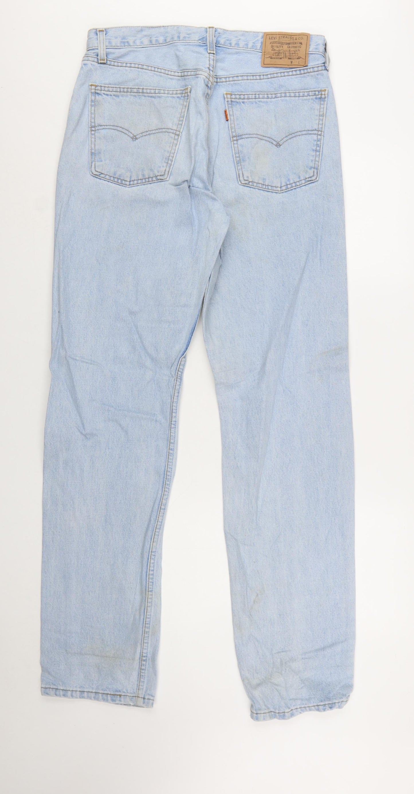 Levi's 615 Men's Light Blue Straight Leg Denim Jeans W34 L34