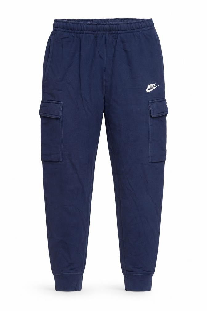 Nike Men's Blue Cargo Jogger Trousers Size S
