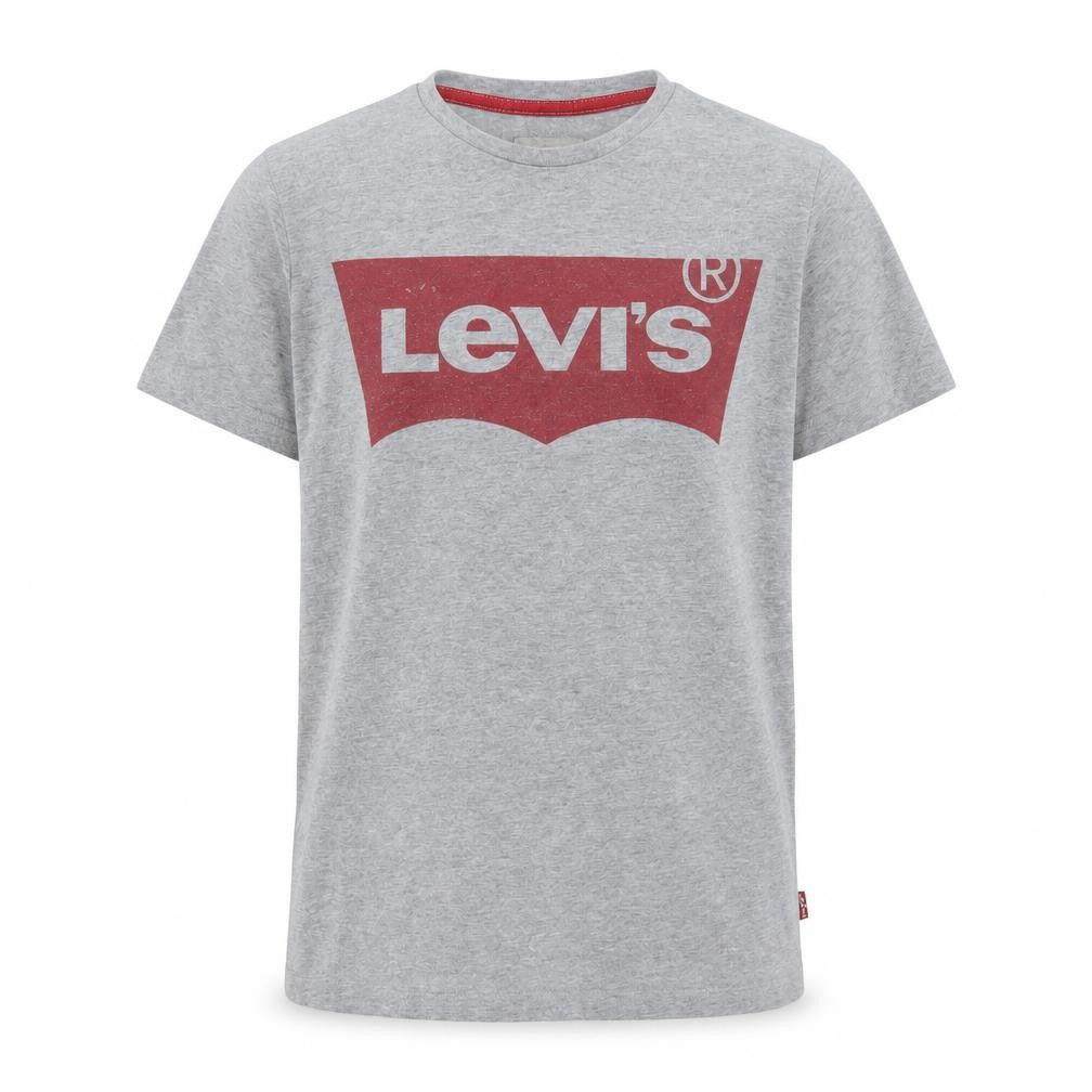 Levi's Boys Grey Logo Short Sleeve Cotton T-Shirt Size 14 Years