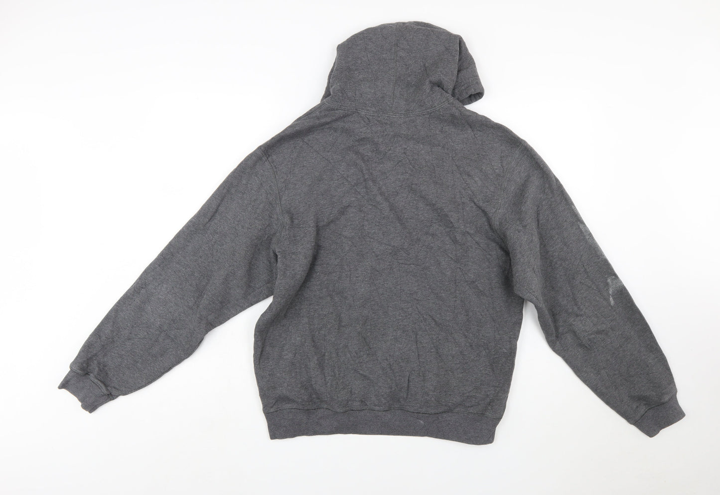 Nike Men's Grey Pullover Hoodie Size S Fleece Sportswear