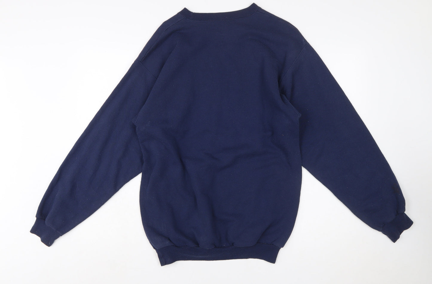 Disneyland Hanes Women's Navy Sweatshirt Medium 2013 Mickey Design