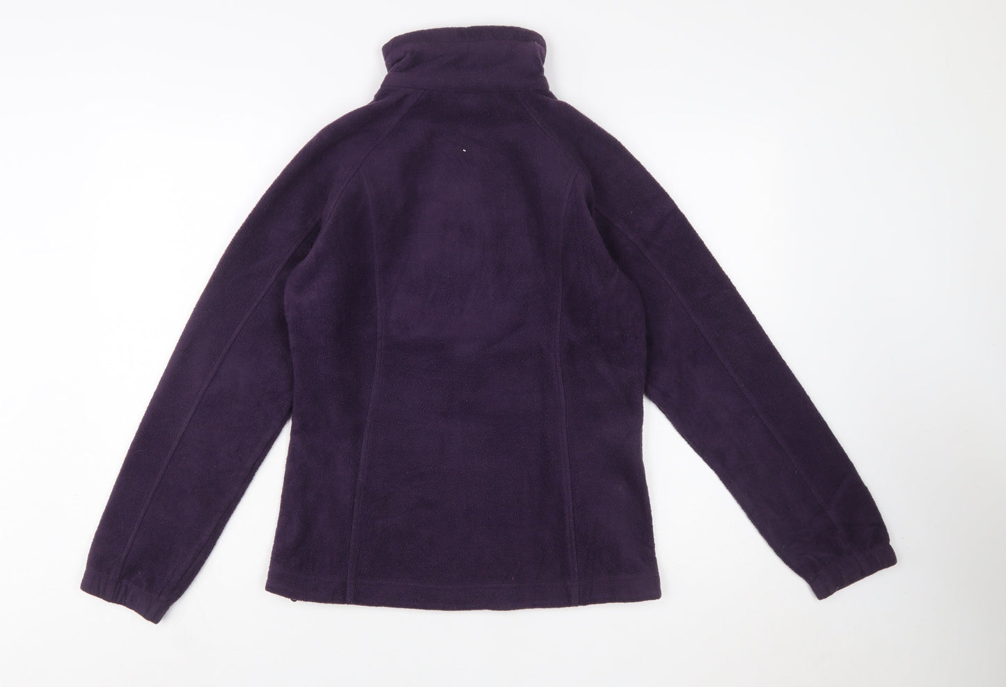Columbia Women's Purple Fleece Full Zip Jacket Size S Outdoor Casual