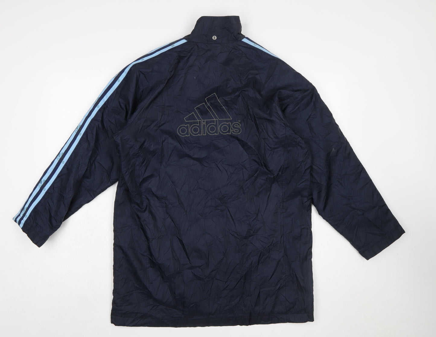 Adidas Mens Navy Blue Clima365 Lightweight Full Zip Sports Jacket Size L