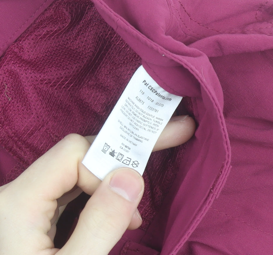 Columbia Womens Pink Size 4 Omni-Shield Athletic Shorts