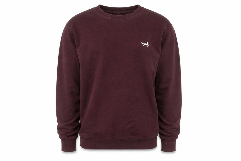 Asquith & Fox Men’s Brown Crew Neck Pullover Sweatshirt L