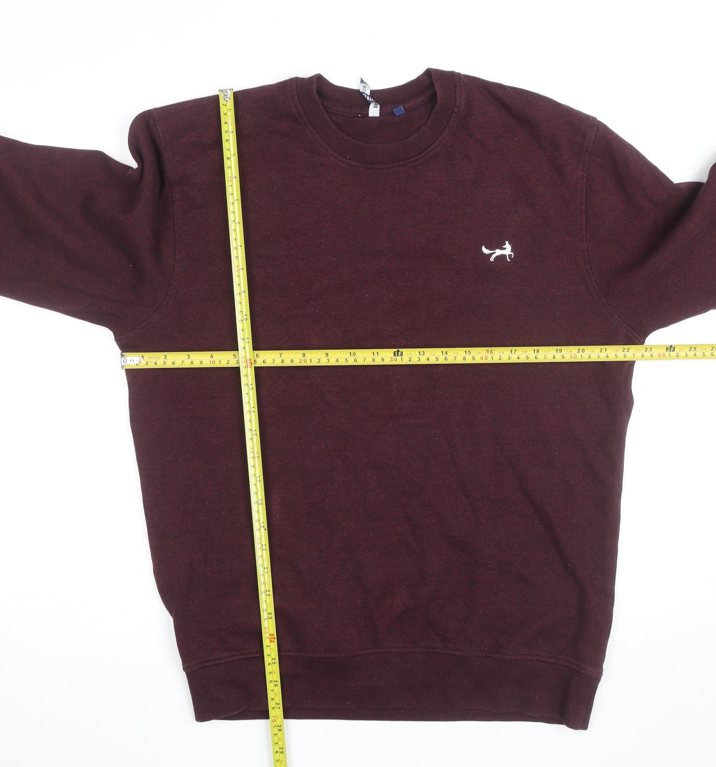 Asquith & Fox Men’s Brown Crew Neck Pullover Sweatshirt L