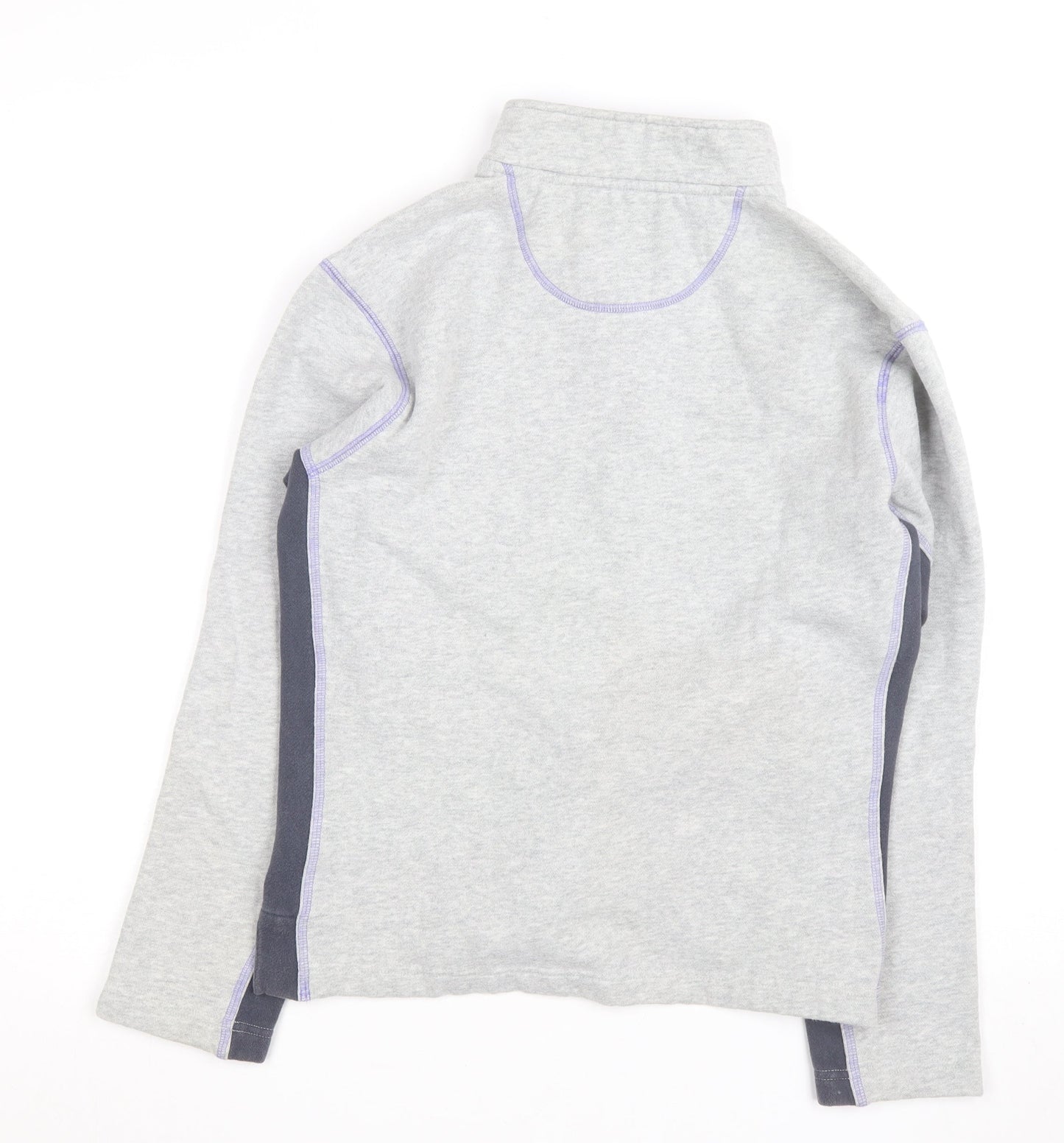 Reed Sport Women’s Grey 1/4 Zip Fleece Track Jacket Size S