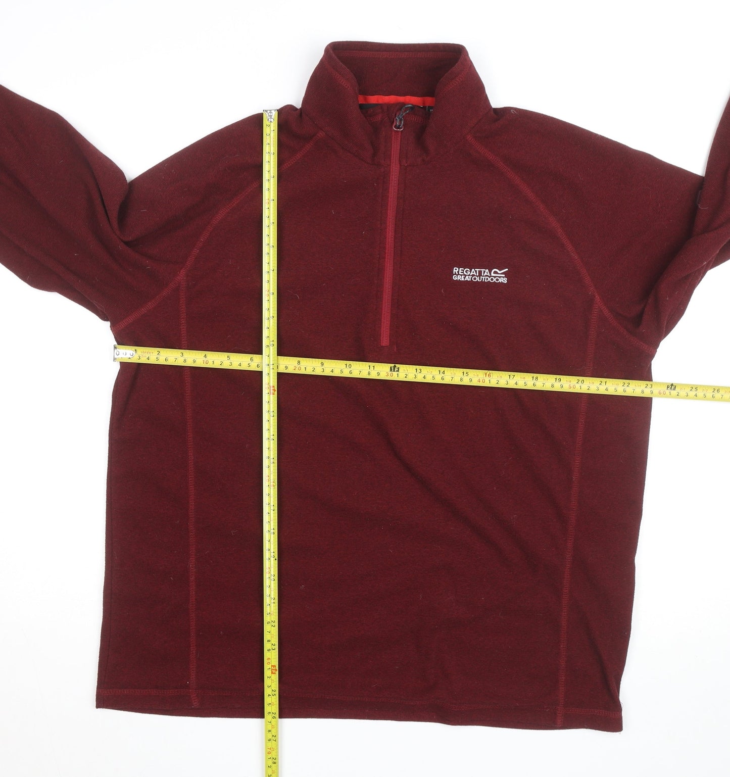 Regatta Men’s Red XL Fleece Half Zip Outdoor Activewear Jacket