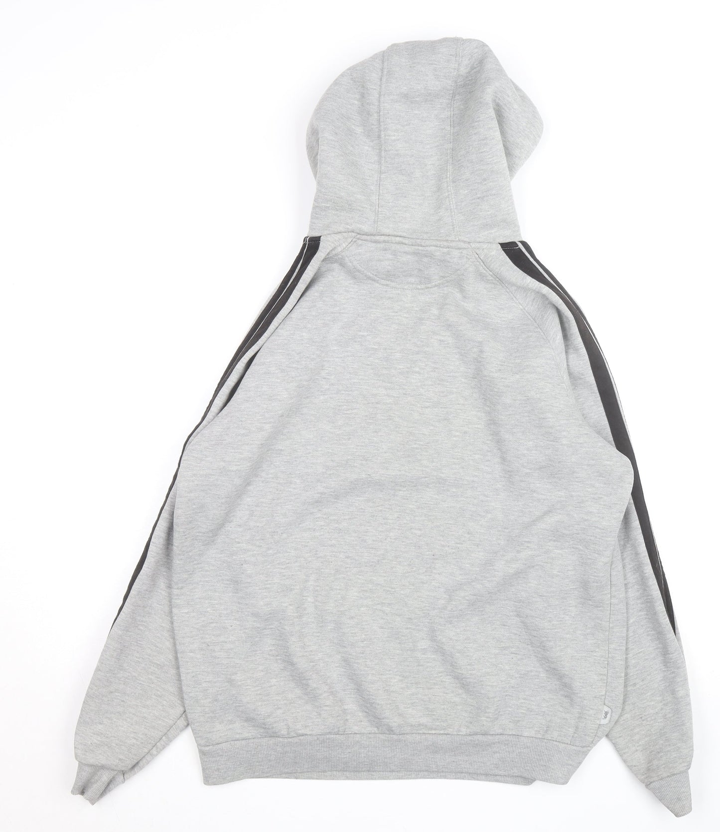 Lonsdale Men’s Grey Pullover Hoodie Medium Graphic Print Sportswear