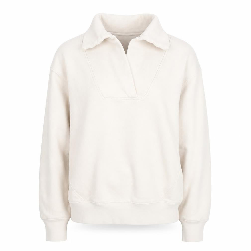 Reiss Women Beige High Neck Pullover Sweatshirt Jumper Size S