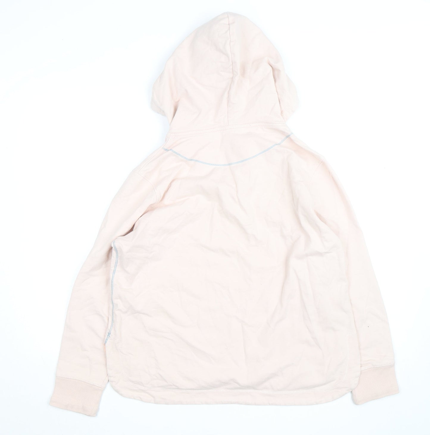 White Stuff Womens Pale Pink Size 12 Pullover Hoodie Sweatshirt