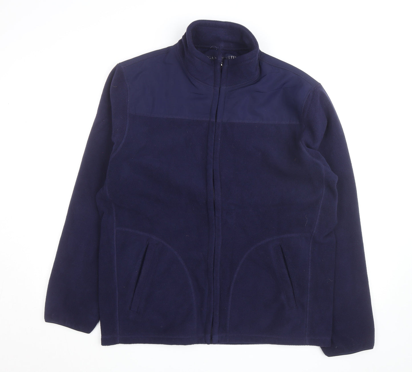 Logan & Martin Men's Navy Blue Fleece Full Zip Active Jacket M