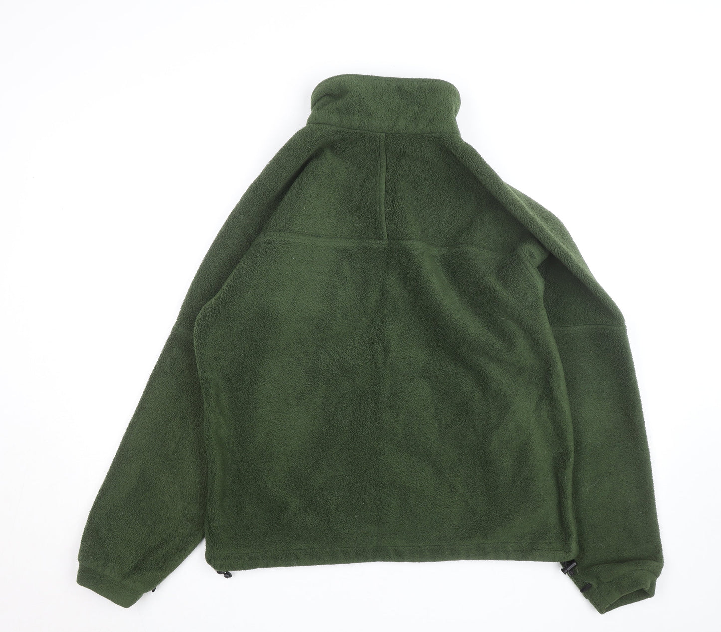 HEGA Men's Green Fleece Full Zip Activewear Jacket Size M