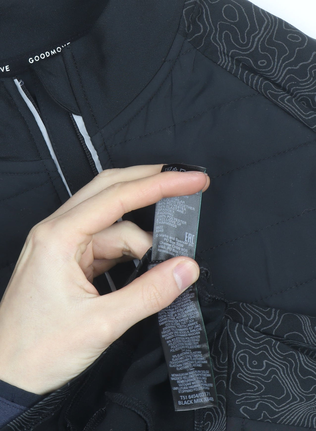 Marks & Spencer Goodmove Women's Black Size 10 Track Jacket