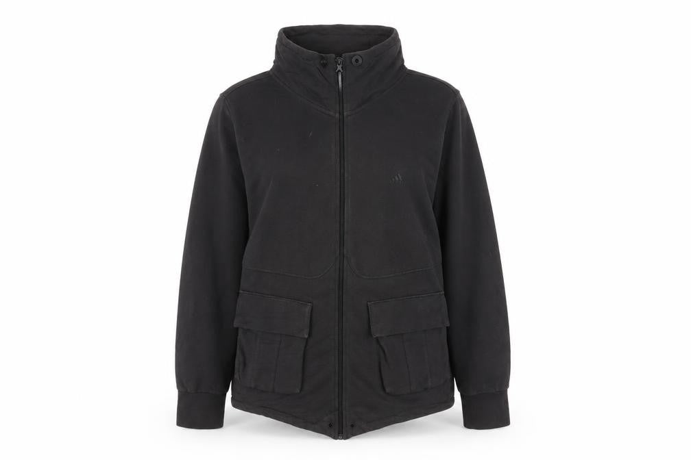 Adidas Women's Black Size 18 Full Zip Track Jacket