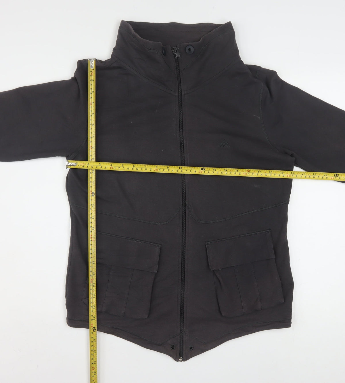 Adidas Women's Black Size 18 Full Zip Track Jacket