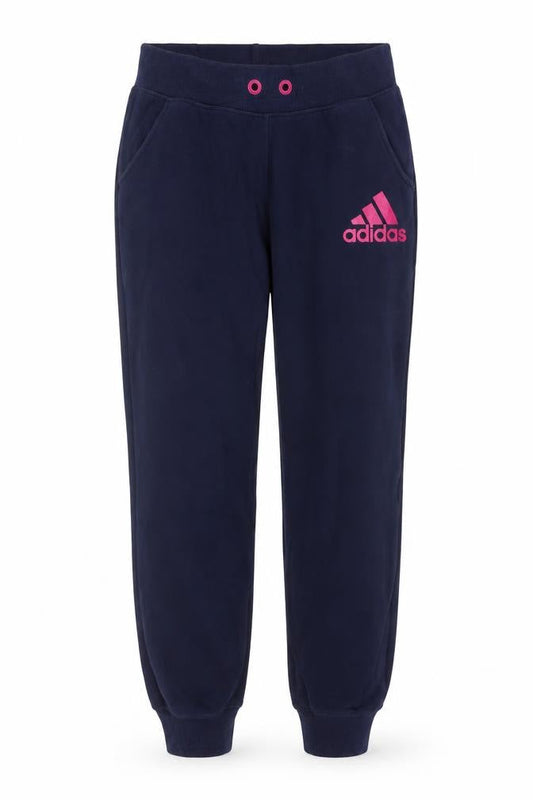 Adidas Women’s Blue Jogger Sweatpants Size S Fleece Trousers