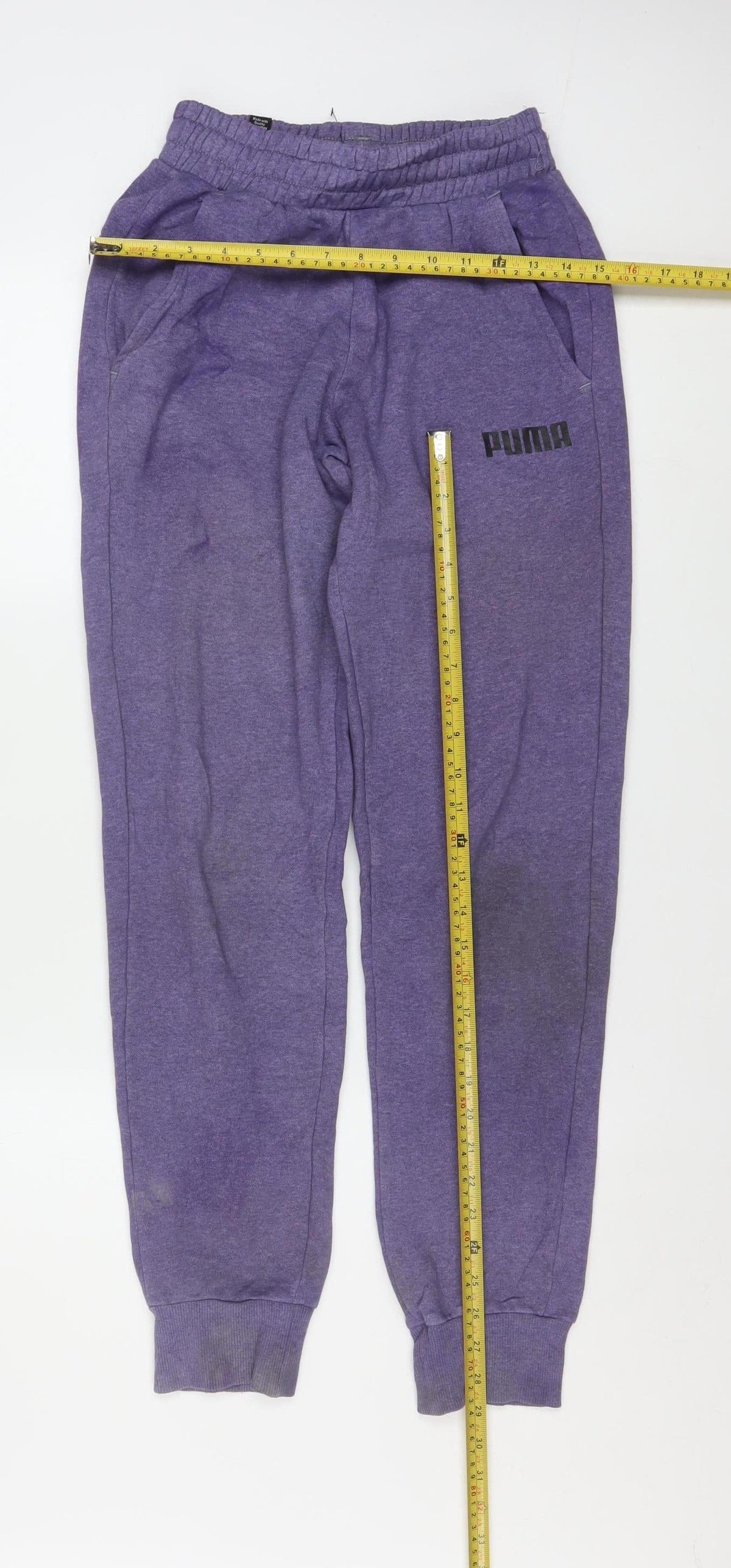 Puma Women's Purple XS Jogger Trousers Casual Activewear