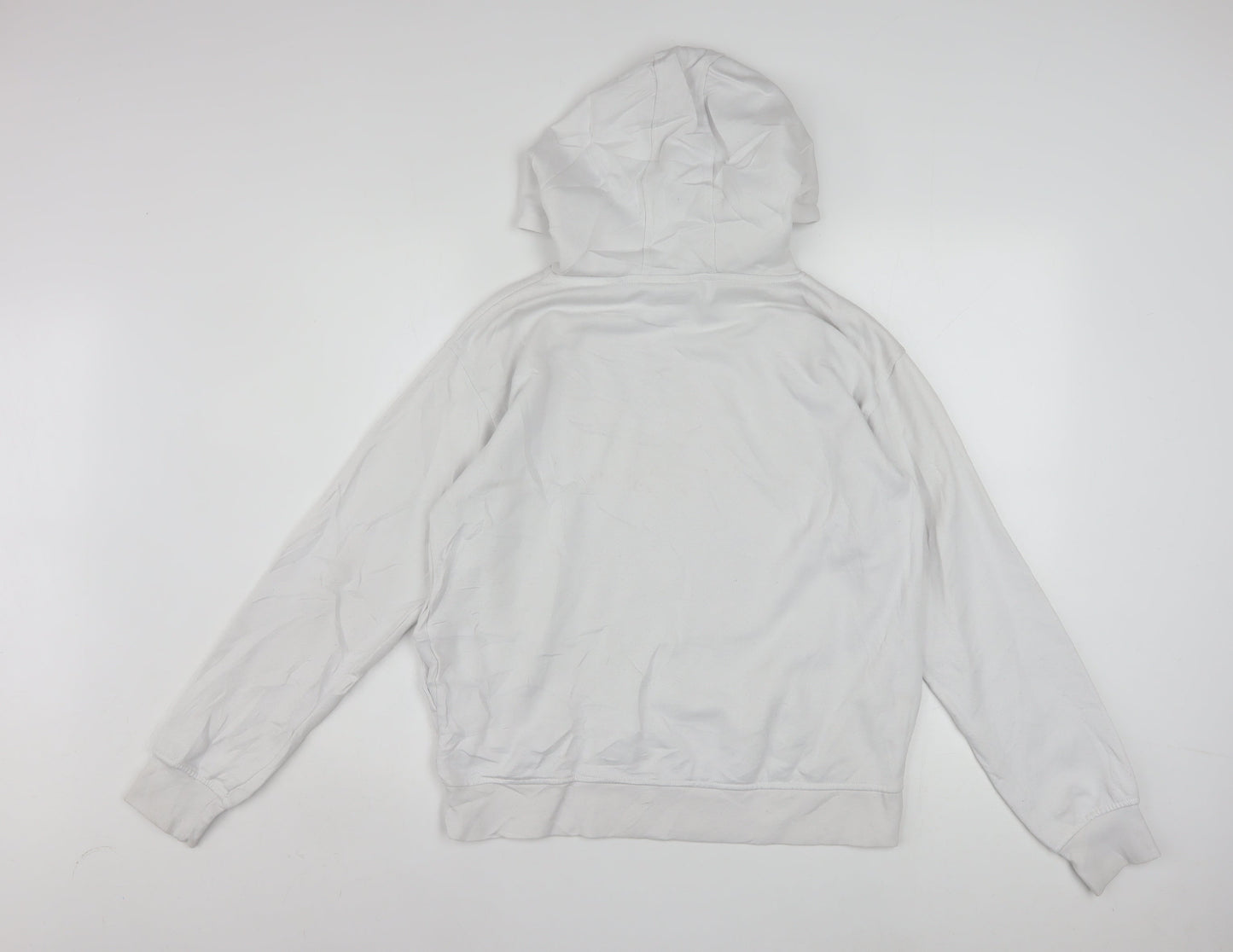 Disney Women White XS Hoodie Mickey Mouse Graphic Pullover