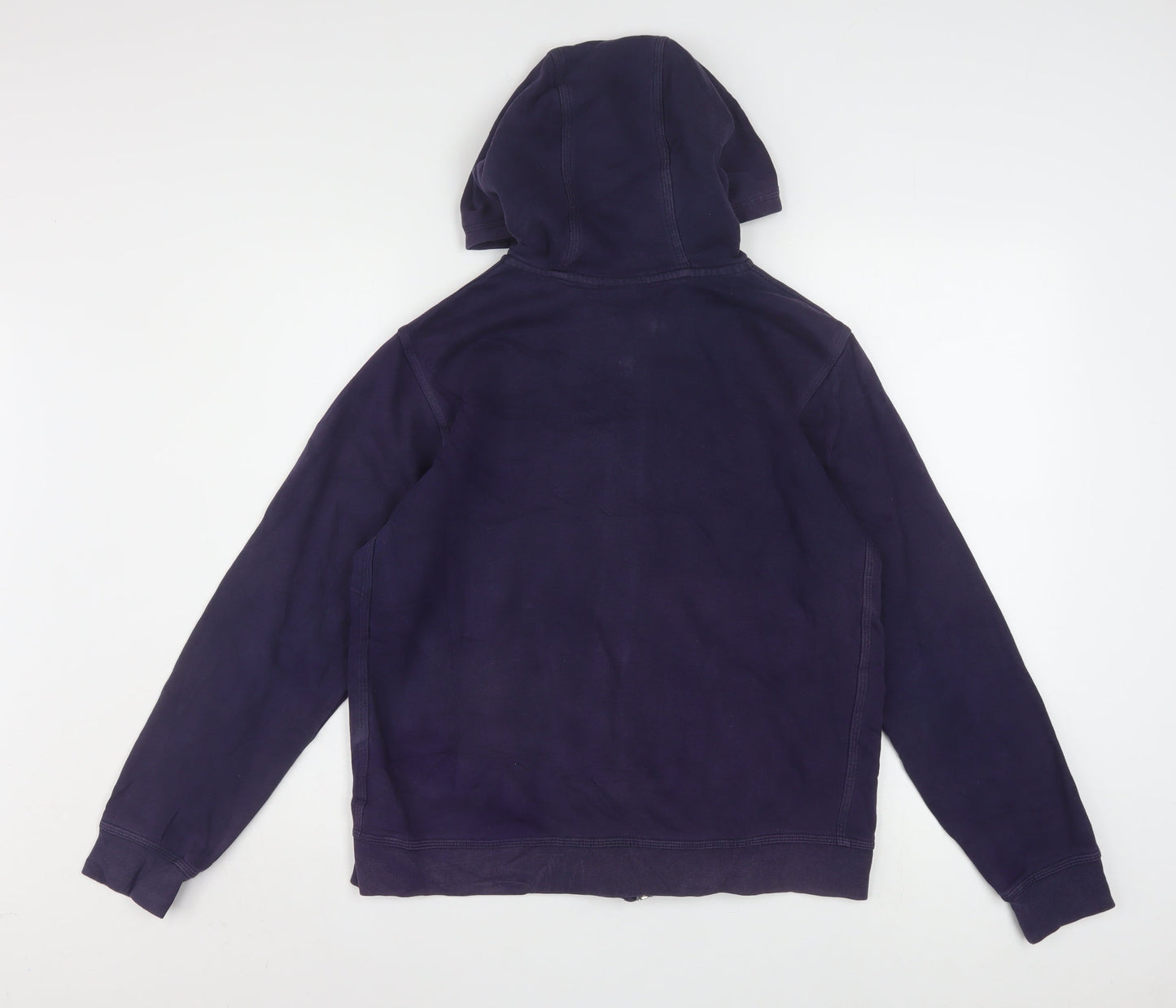 Nike Boys Purple Full Zip Hoodie 13-15 Years Fleece Sweatshirt
