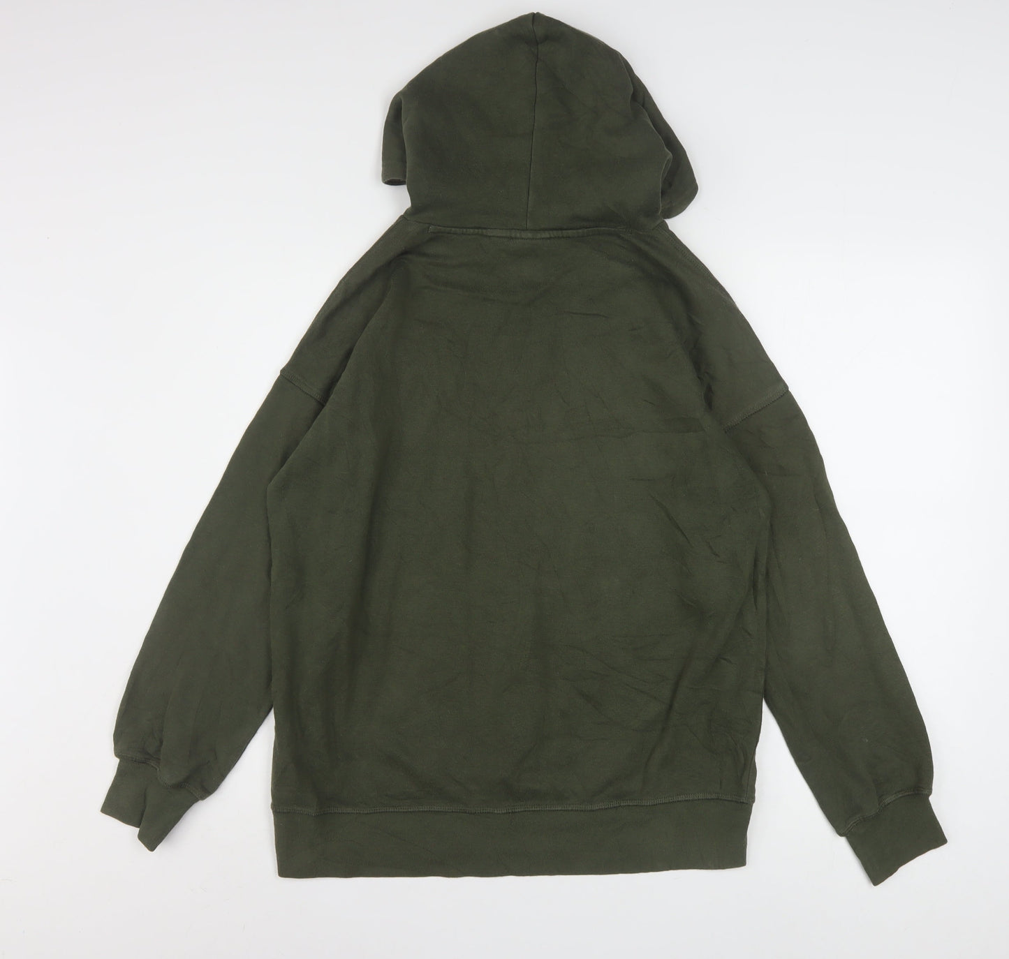 Champion Boys Green Pullover Hoodie XL 13-14 Years Cotton Blend Logo