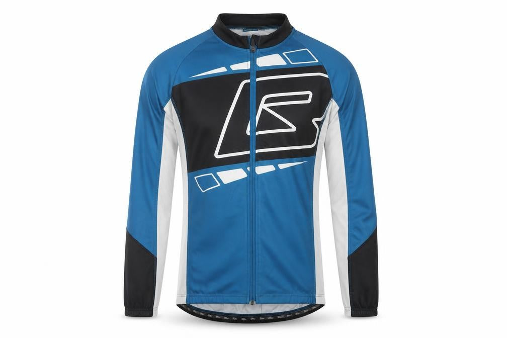 Crivit Mens Blue Cycling Track Jacket L Full Zip Polyester Sportswear