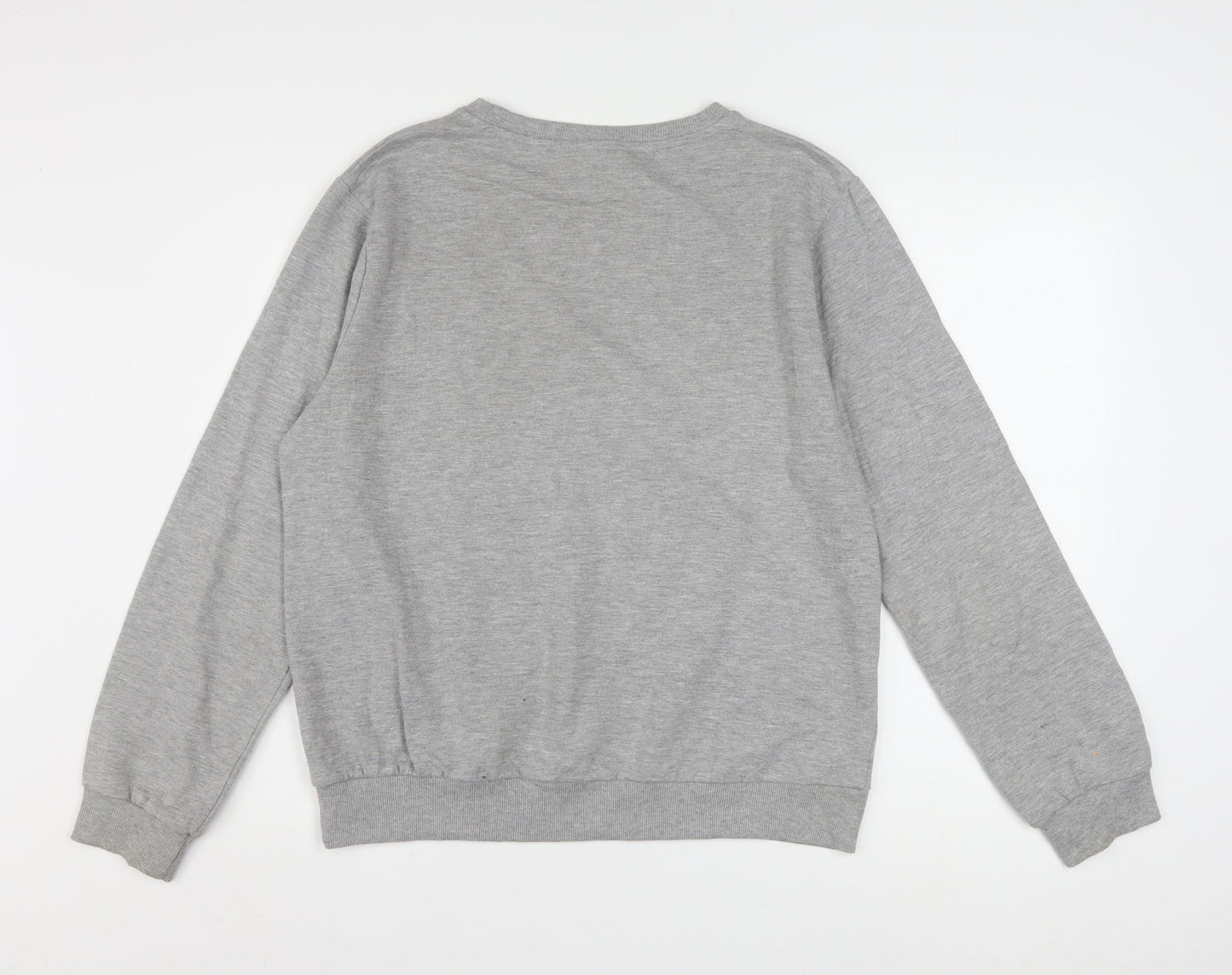 Disney Women Grey Eeyore Sweatshirt Medium 12/14 Pullover Cotton Blend