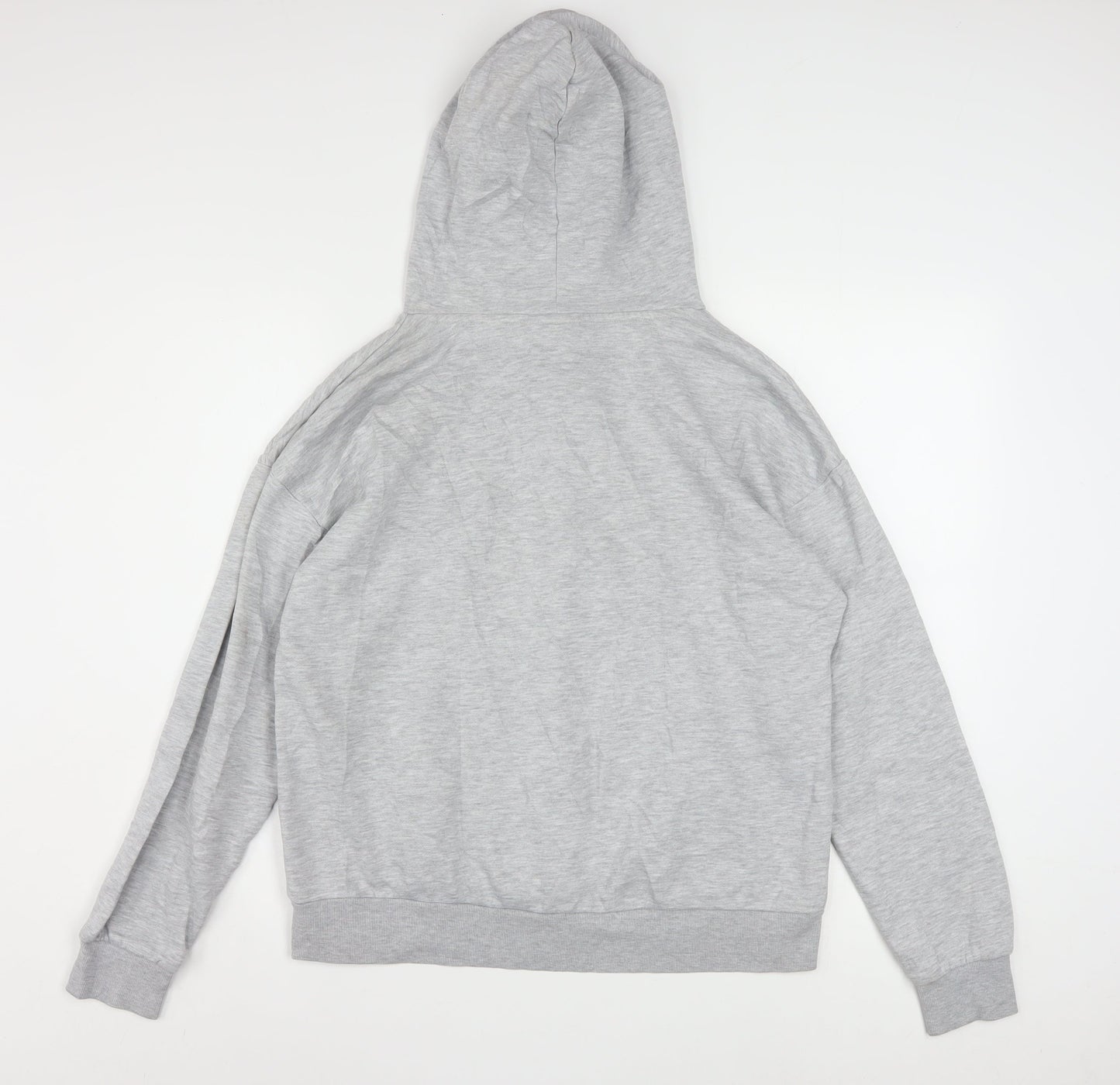 Disney Women Grey Minnie Mouse Pullover Hoodie Size S Cotton Blend