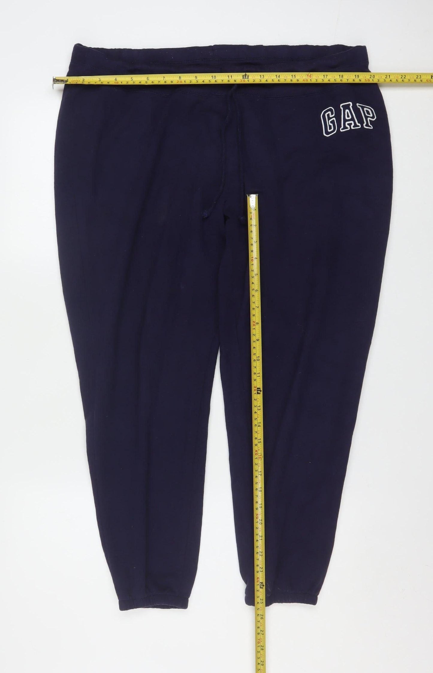 GAP Women’s Blue XL Jogger Fleece Sweatpants with Drawstring Waist
