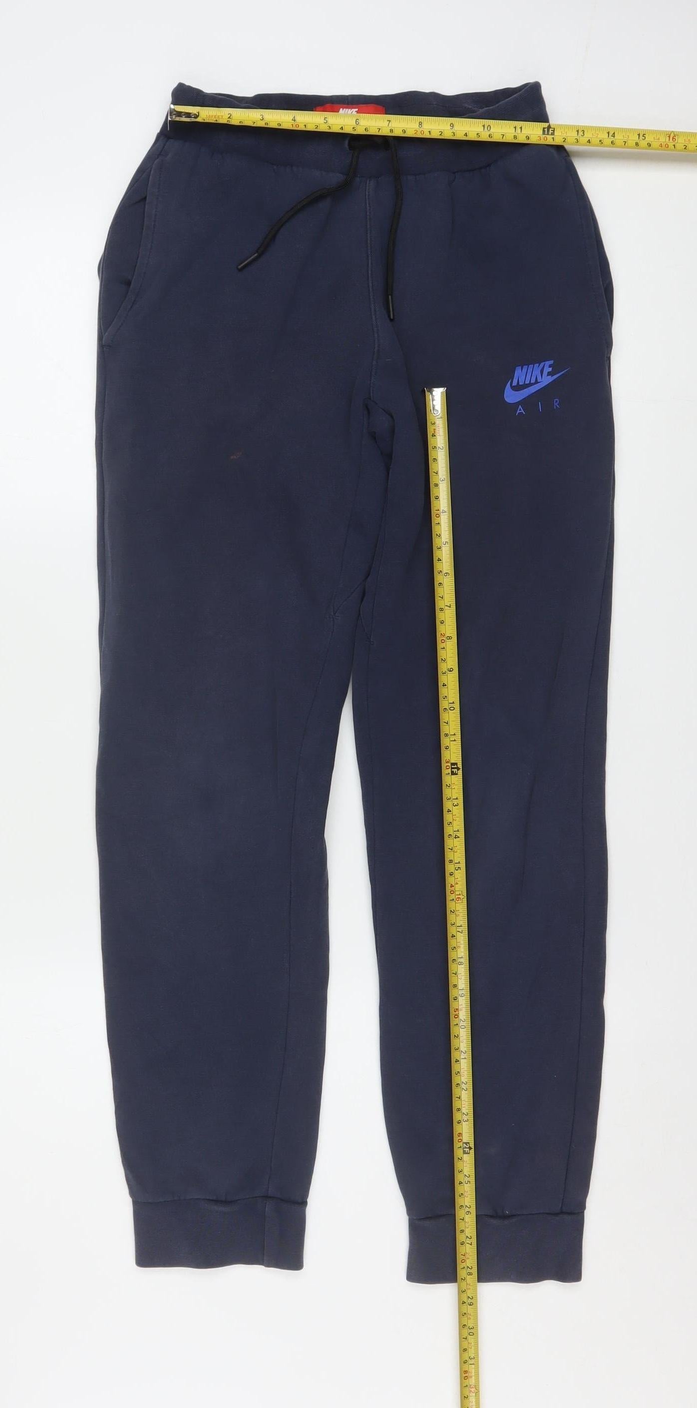 Nike Boys Blue Jogger Sweatpants XL 14-15 Years Cotton Blend Activewear