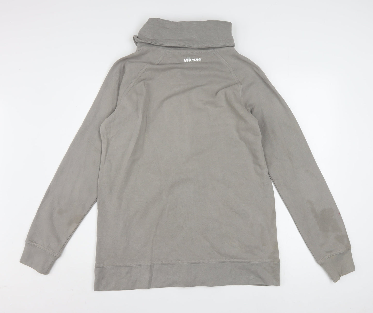 Ellesse Men's Grey Track Jacket L Regular Fit Full Zip Sportswear