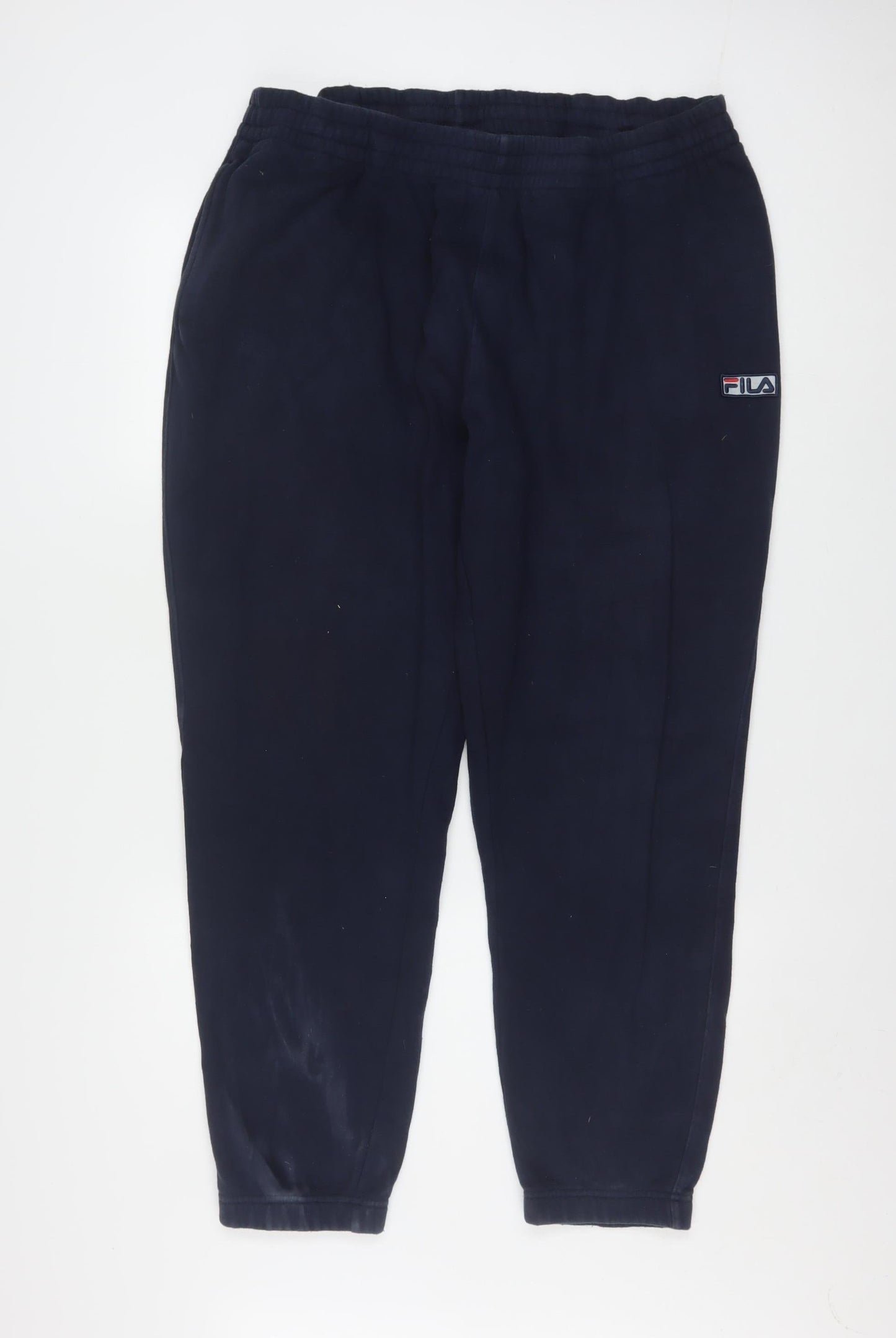 FILA Men's Black XL Fleece Jogger Sweatpants Activewear Trousers