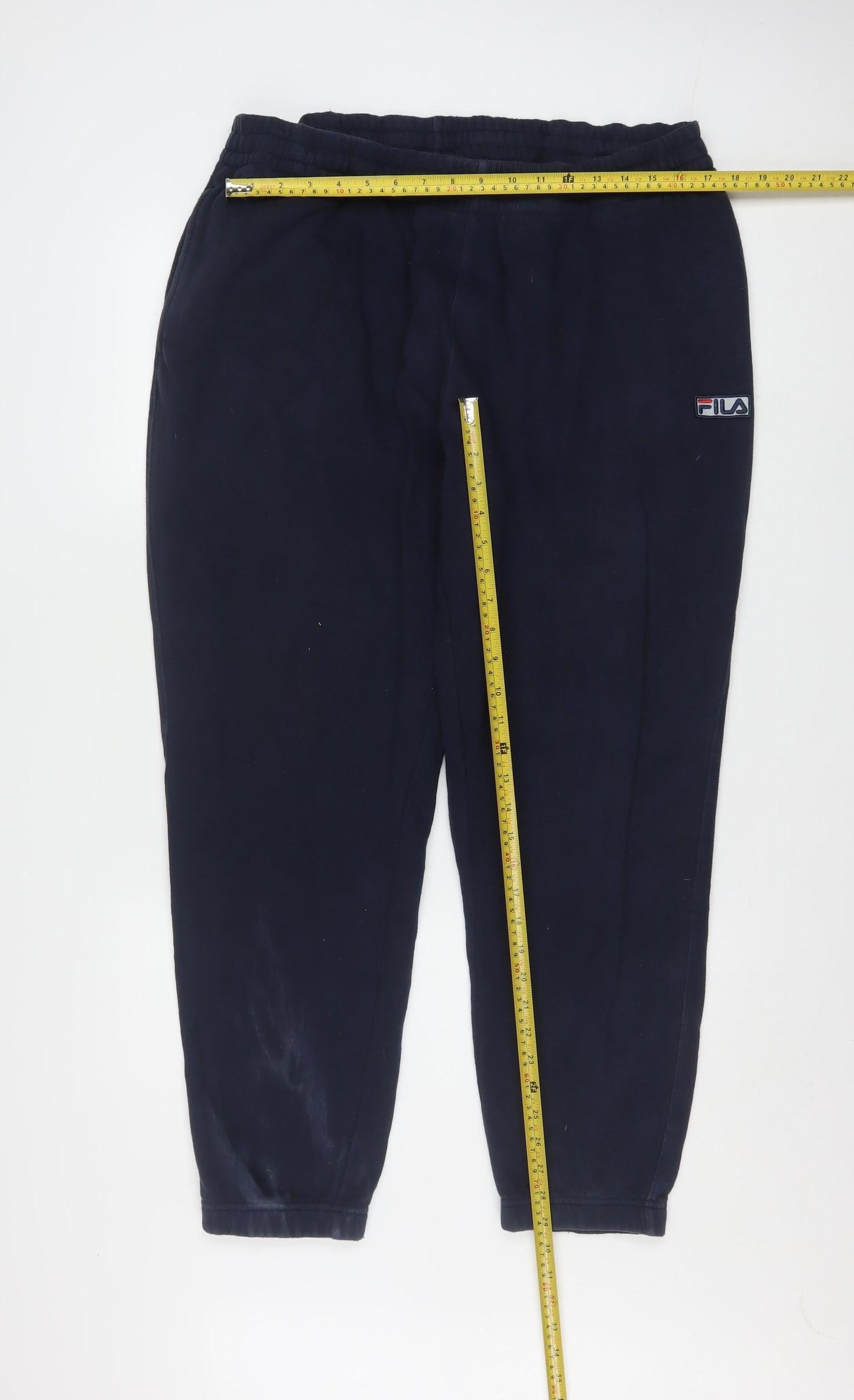 FILA Men's Black XL Fleece Jogger Sweatpants Activewear Trousers