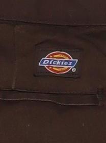 Dickies Men's Brown Chino Workwear Trousers 44W 32L Regular Fit