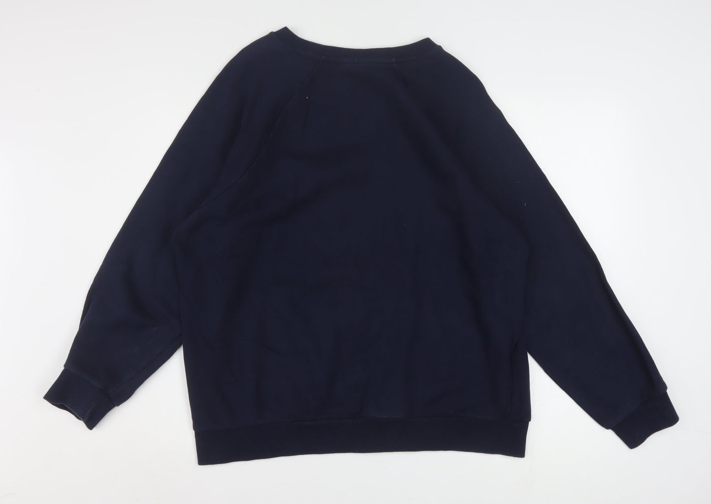 Fila Men's Blue XL Pullover Sweatshirt Crew Neck Graphic Logo