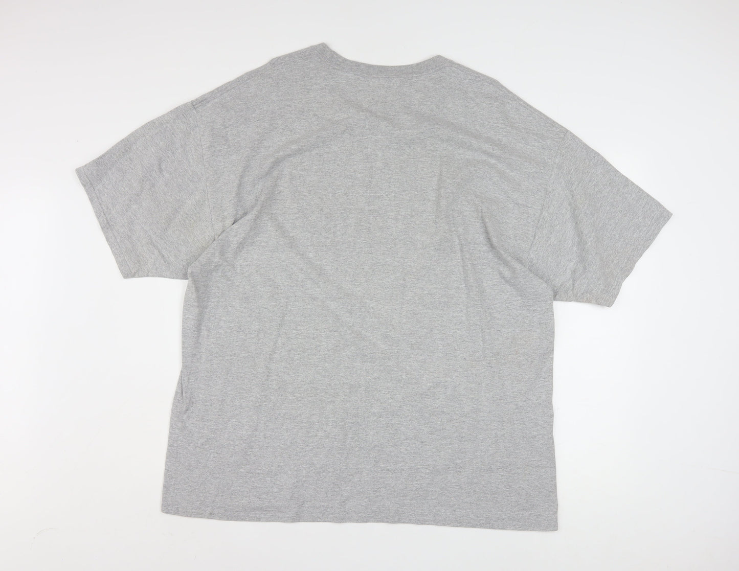 Champion Mens Grey Michigan Wolverines Graphic T-Shirt 2XL