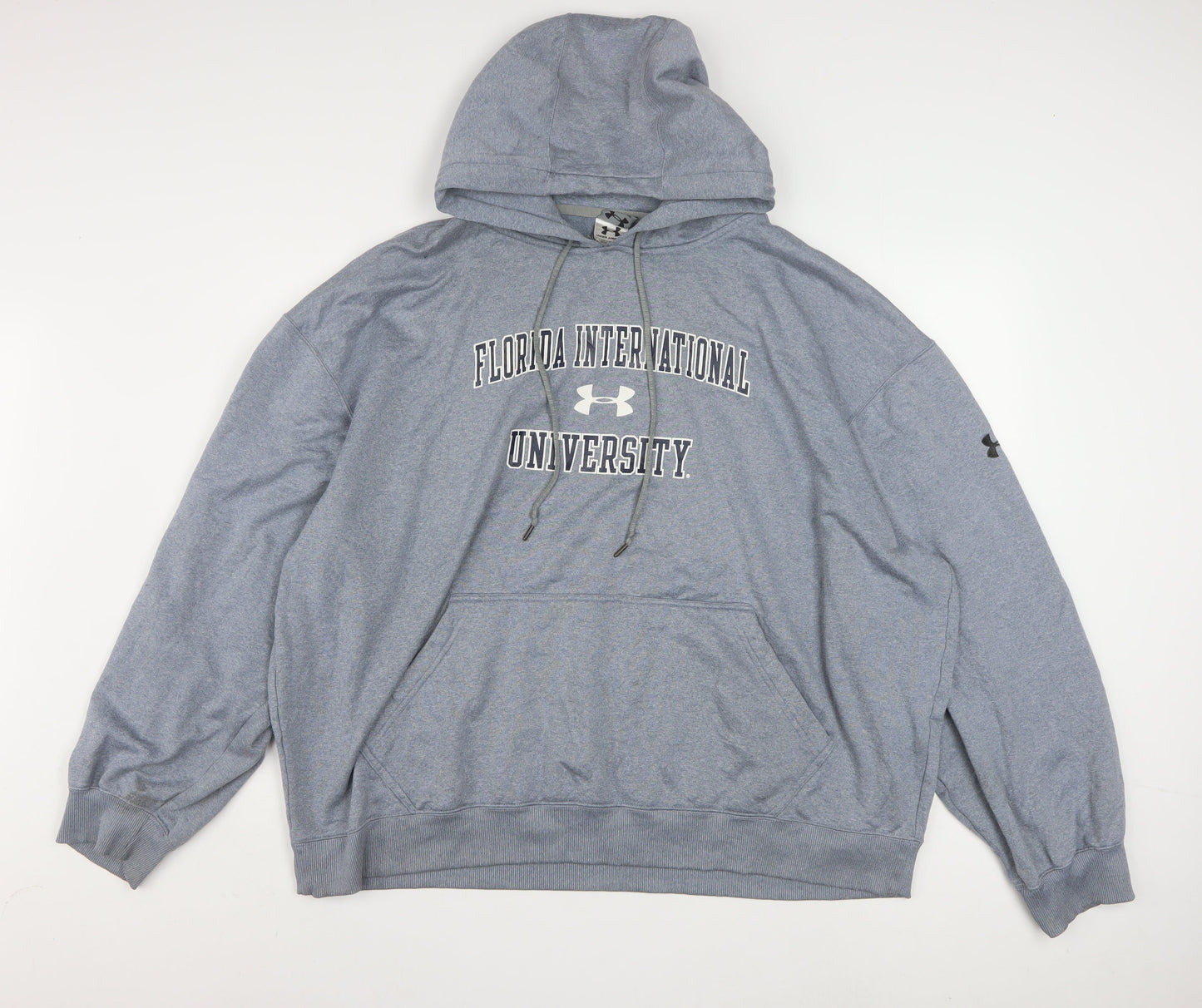 Under Armour Mens Grey Pullover Hoodie XXL Florida International University
