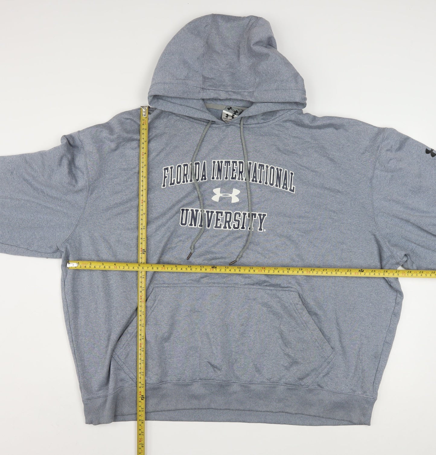 Under Armour Mens Grey Pullover Hoodie XXL Florida International University