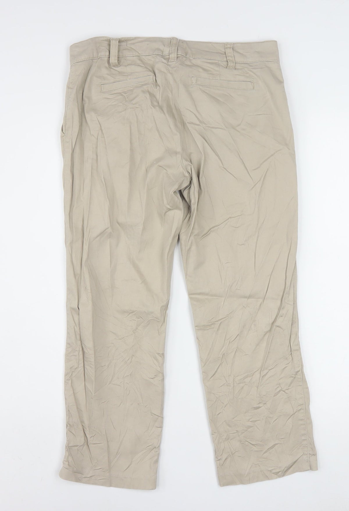 Tommy Hilfiger Women’s Beige Chino Stretch Trousers Size 6